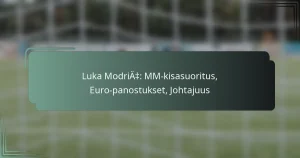 Luka Modrić: MM-kisasuoritus, Euro-panostukset, Johtajuus