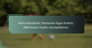Mario Mandžukić: Mestarien liigan finalisti, MM-kisojen maalit, seurapalkinnot